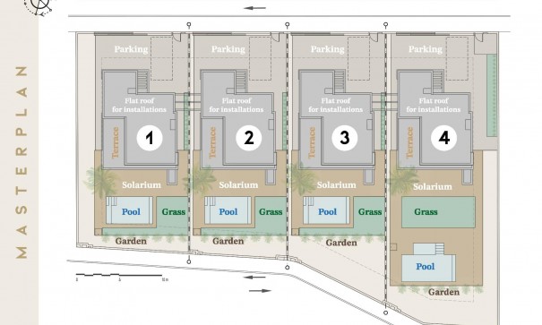 Nybyggd - Fristående villa -
San Javier - Santiago de la Ribera