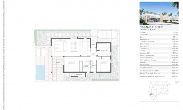 Nybyggeri - Fritliggende villa -
Vera - Valle del Este Golf