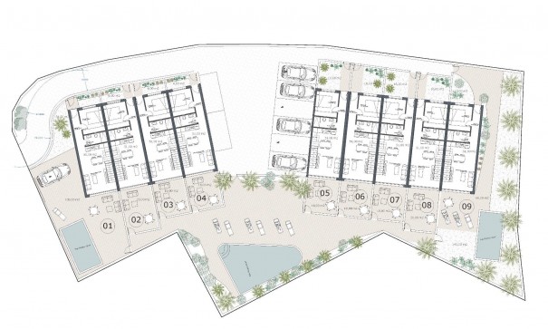 Nybyggeri - Fritliggende villa -
Orihuela Costa - Castillo de Don Juan