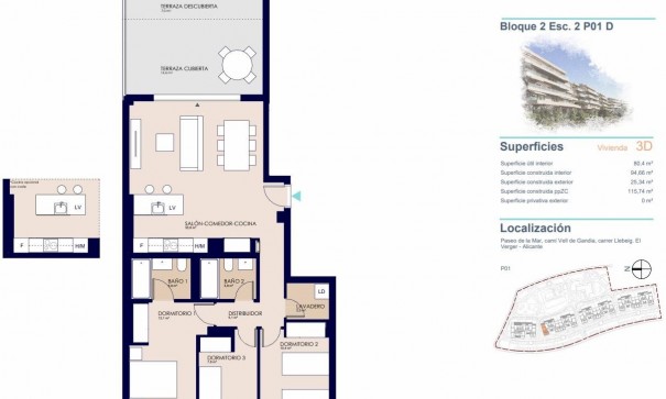 Nybyggd - Lägenhet lägenhet -
Denia - Playa de La Almadraba