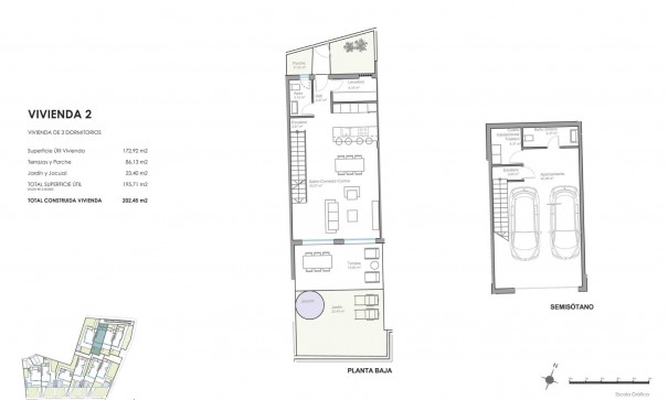 Nouvelle construction - Stadswoning -
Mojacar - Playa de la Mena