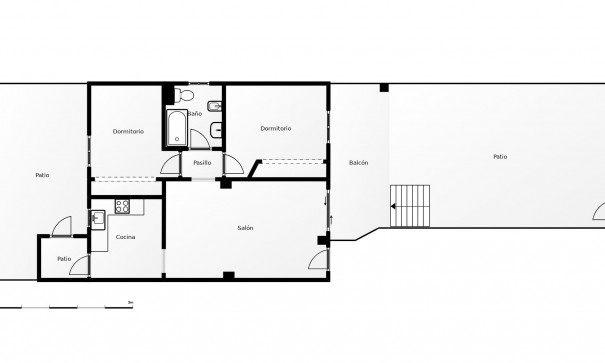Herverkoop - Apartement Flat -
Orihuela Costa - Lomas de Cabo Roig-Los Dolses