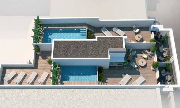 Nouvelle construction - Apartement Flat -
Torrevieja - Playa de El Cura