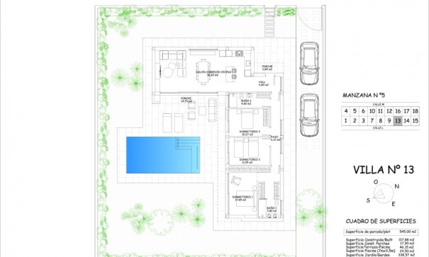 Obra Nueva - Chalet Independiente -
Mar Menor - La Manga del Mar Menor