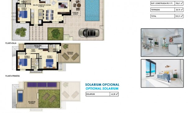 Obra Nueva - Chalet Independiente -
Entre Naranjos - Vistabella Golf - Vista Bella