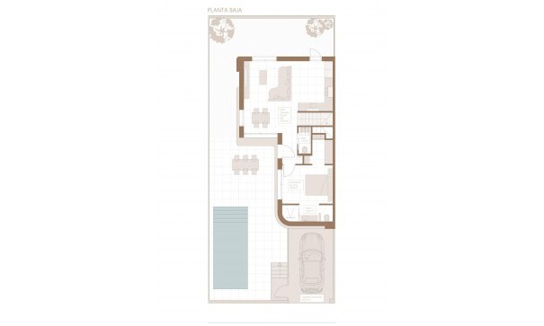 Nowa konstrukcja - Willa wolnostojąca -
Daya Nueva - pueblo