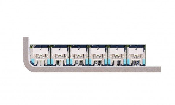 Nowa konstrukcja - Willa wolnostojąca -
Daya Nueva - pueblo