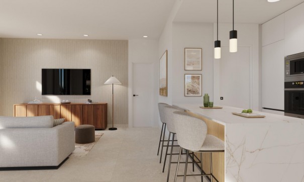 Obra Nueva - Chalet Independiente -
Fuente Álamo - Hacienda Del Álamo Golf