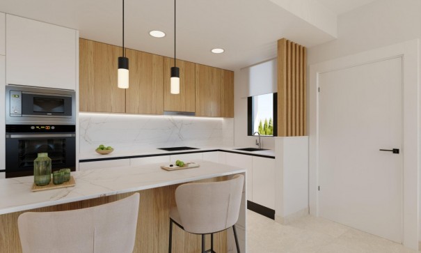 Obra Nueva - Chalet Independiente -
Fuente Álamo - Hacienda Del Álamo Golf