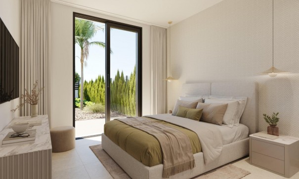 Obra Nueva - Chalet Independiente -
Fuente Álamo - Hacienda Del Álamo Golf