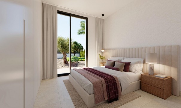 Obra Nueva - Chalet Independiente -
Fuente Álamo - Hacienda Del Álamo Golf