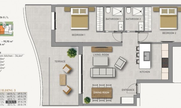Nouvelle construction - Apartement Flat -
Guardamar del Segura - El Raso