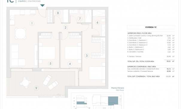Nybyggd - Lägenhet lägenhet -
Benijofar - Pueblo