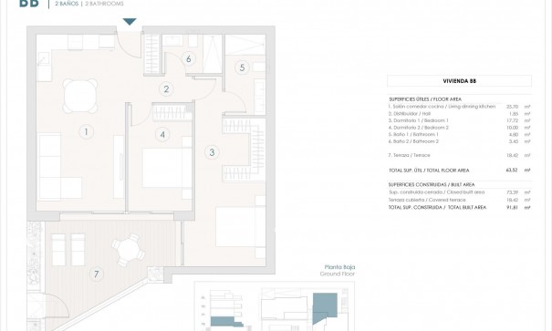 Nouvelle construction - Appartement -
Benijofar - Pueblo