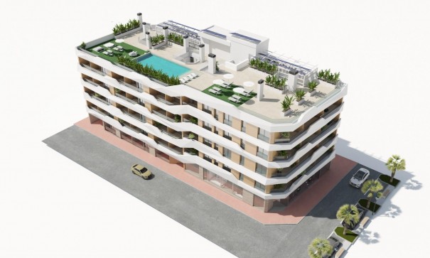 Nouvelle construction - Apartement Flat -
Guardamar del Segura - Pueblo