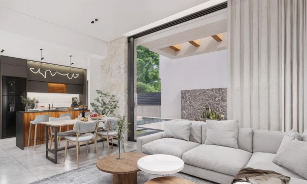 Nowa konstrukcja - Willa wolnostojąca -
Los Montesinos - La Herada