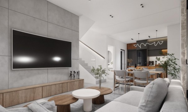 Nowa konstrukcja - Willa wolnostojąca -
Los Montesinos - La Herada