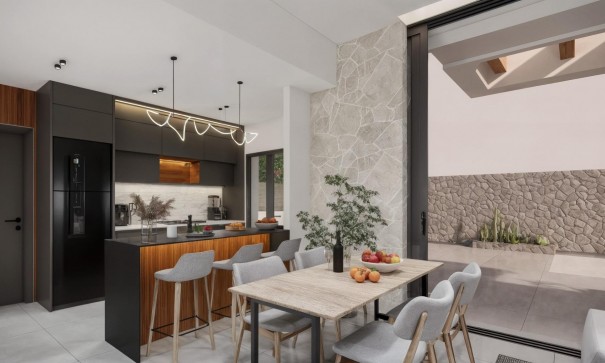 Nowa konstrukcja - Willa wolnostojąca -
Los Montesinos - La Herada