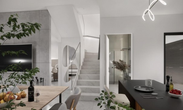 Nowa konstrukcja - Willa wolnostojąca -
Los Montesinos - La Herada