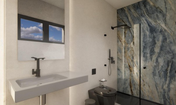 Nowa konstrukcja - Willa wolnostojąca -
Los Montesinos - La Herada