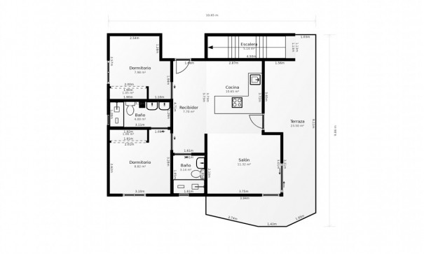 Sprzedaż - Apartament mieszkanie -
San Miguel de Salinas