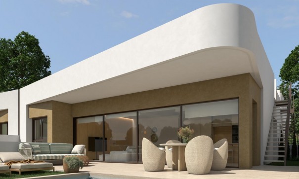 Nowa konstrukcja - Willa w zabudowie bliźniaczej -
Dolores - pueblo