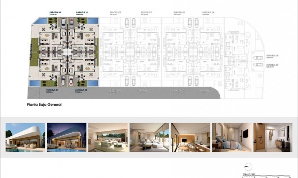 Nowa konstrukcja - Willa w zabudowie bliźniaczej -
Dolores - pueblo