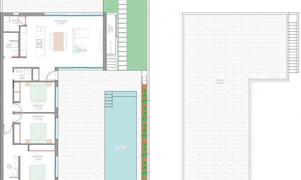 Nybyggd - Fristående villa -
Los Alcazares - Serena Golf