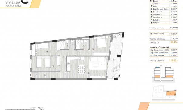 Nybyggeri - Lejlighed lejlighed -
Torrevieja - Center