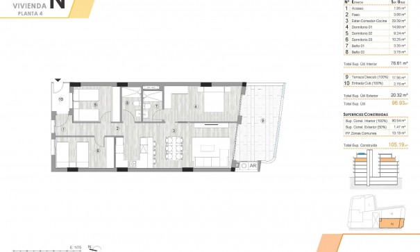 Nouvelle construction - Apartement Flat -
Torrevieja - Center