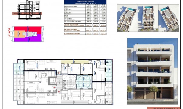 Nouvelle construction - Apartement Flat -
Torrevieja - Center