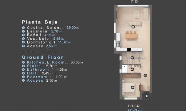 New Build - Freistehende Villa -
Orihuela Costa - Las Filipinas