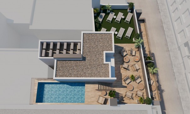 Nouvelle construction - Apartement Flat -
Torrevieja - Center
