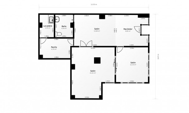 Long time Rental - Commercial -
Orihuela Costa - La Zenia