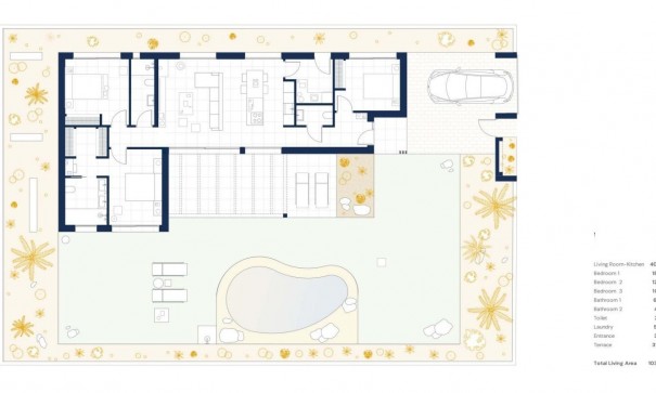 Nouvelle construction - Villa Individuelle -
Baños y Mendigo - Altaona Golf