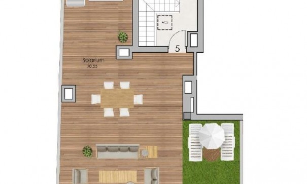 Nowa konstrukcja - Apartament mieszkanie -
Santa Pola - Estacion de autobuses