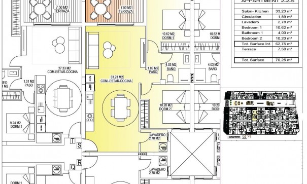 Obra Nueva - Apartamento piso -
San Miguel de Salinas - Pueblo