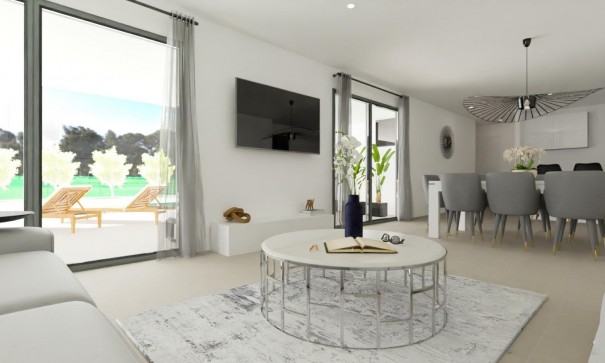 Obra Nueva - Chalet Independiente -
Monforte del Cid - La Capitana