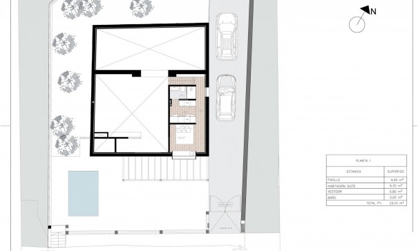 Nowa konstrukcja - Willa wolnostojąca -
Monforte del Cid - La Capitana