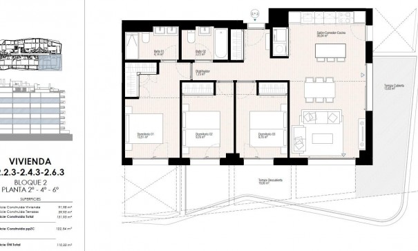 New Build - Wohnung Appartement -
Villajoyosa - Playa del Torres