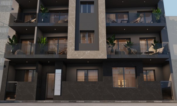 Nouvelle construction - Appartement -
Torrevieja - Center