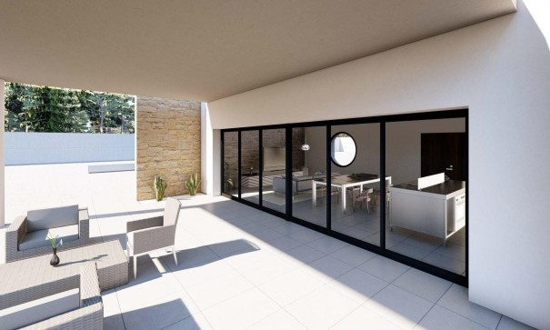 Nybyggd - Fristående villa -
Pinoso - Campo