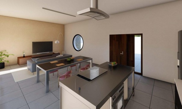 Nybyggd - Fristående villa -
Pinoso - Campo