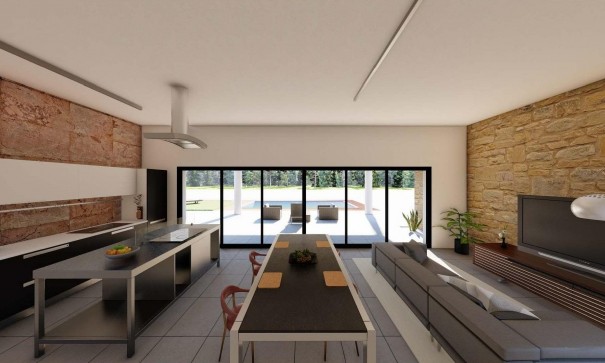 Nybyggd - Fristående villa -
Pinoso - Campo