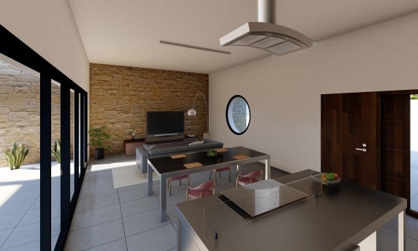 Nybyggd - Fristående villa -
Pinoso - Campo