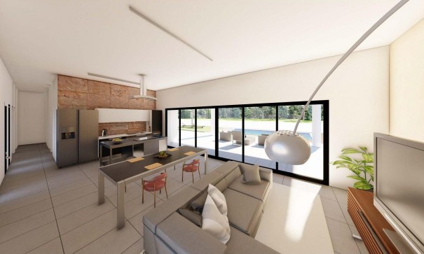 Nybyggd - Fristående villa -
Pinoso - Campo