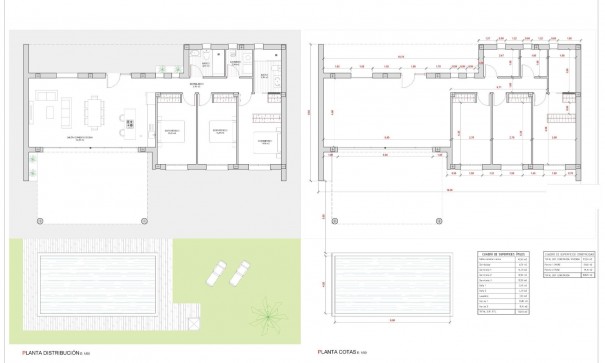 Nybyggd - Fristående villa -
Pinoso - Campo