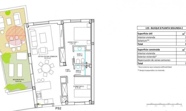 Nybyggd - Lägenhet lägenhet -
Vera - El Playazo
