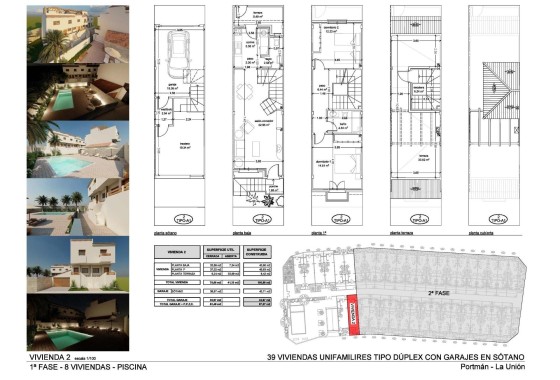 Obra Nueva - Casa de pueblo -
La Union - centro