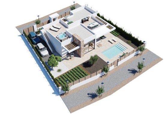 New Build - Detached Villa -
Hacienda del Alamo Golf Resort - Hacienda del Alamo Golf